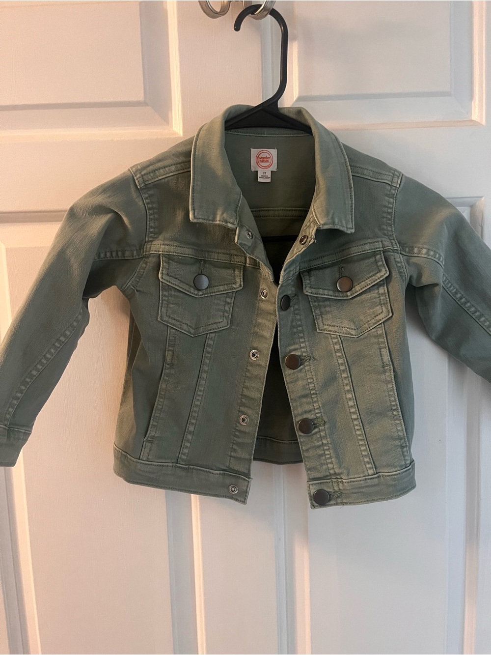 3T Kids Green Denim Jacket